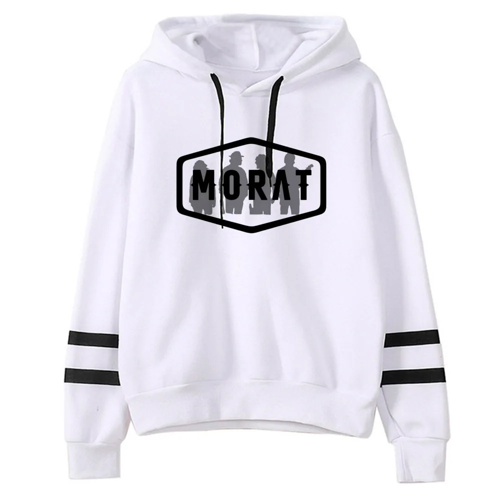 Morat hoodie trendy streetwear soft fabric patterned funny comfortable female pullover pattern elegant Japanese patterned