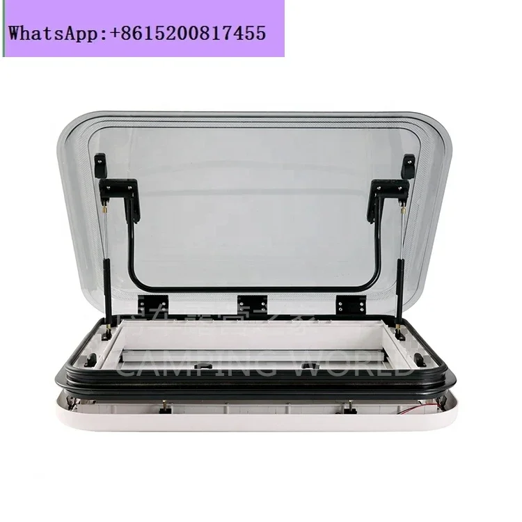 RV sunroof, self-towing RV accessories, double-layer ventilation and sunshade windows