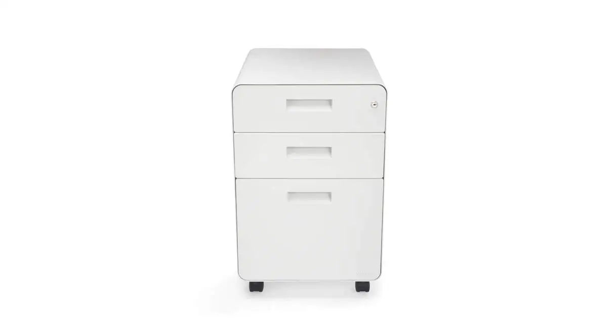 

3 Drawer Rolling File Cabinet Mobile Storage Pedestal Under Desk Office Home, Customized