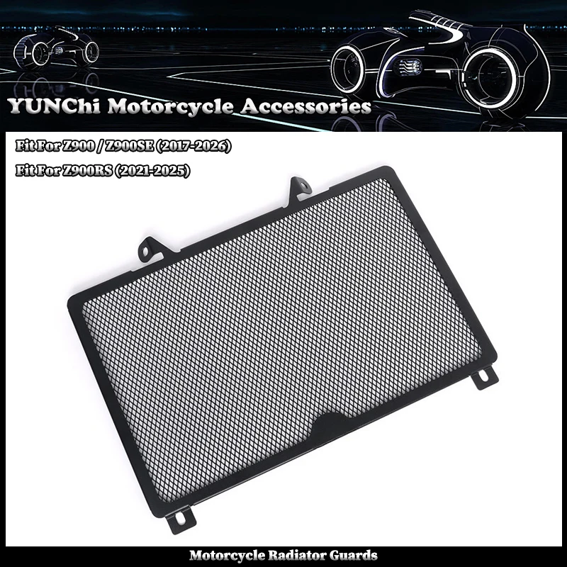 Fit For KAWASAKI Z900/SE Z900 201-2026 Z900RS 2021-2025 Motorcycle Accessories Radiator Grille Guard Protector Cover Protection