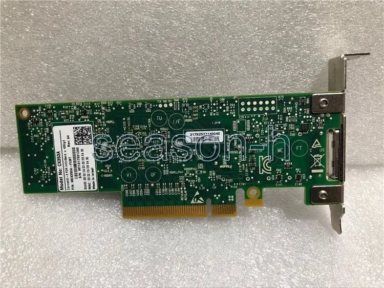 การ์ดเครือข่ายสําหรับ mellanox MCX353A-FCBT CONNECTX-3 VPI ADAPTER CARD 40g