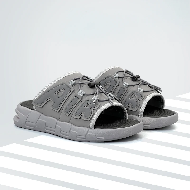 Man‘s Sandals Thick Sole Non-slip Fashion Trend Sports Slippers For Men Outdoor Footwear Size 40-49 Suitable Summer