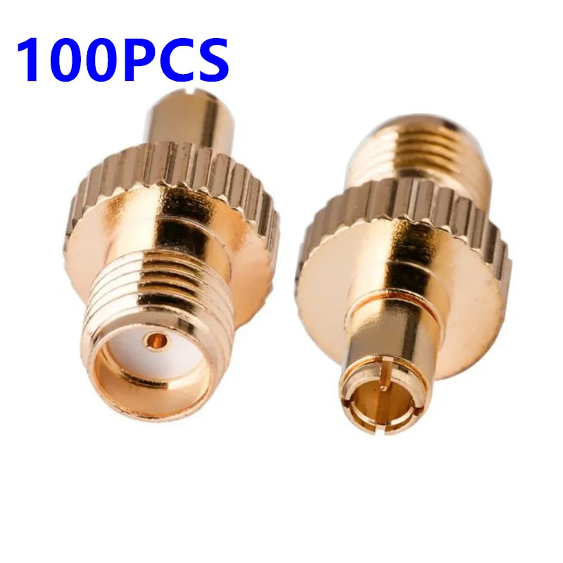 100PCS TS9 SMA Connector SMA Female to TS9 Male Straight RF Adapter for 4G Antenna Hsdpa 2G 3G Antenna UMTS