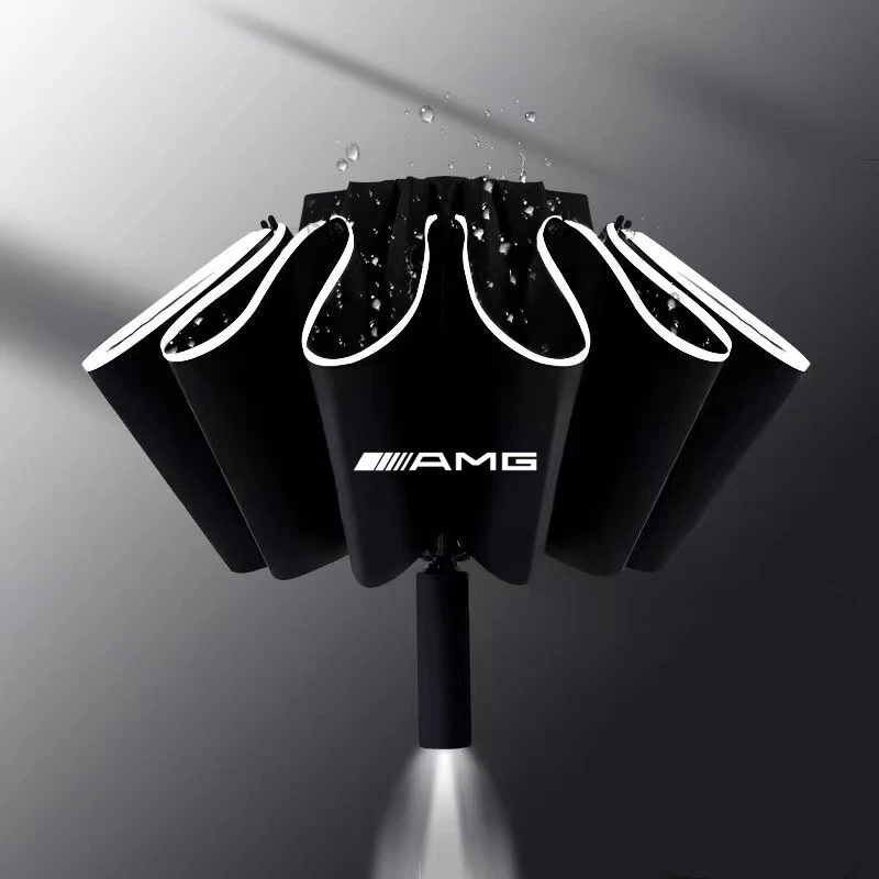 

Sticker Automatic Umbrella LED Reflective Strip Rain Wind Umbrella For Mercedes Benz AMG W205 W204 W203 W212 W211 W213 W210 W164