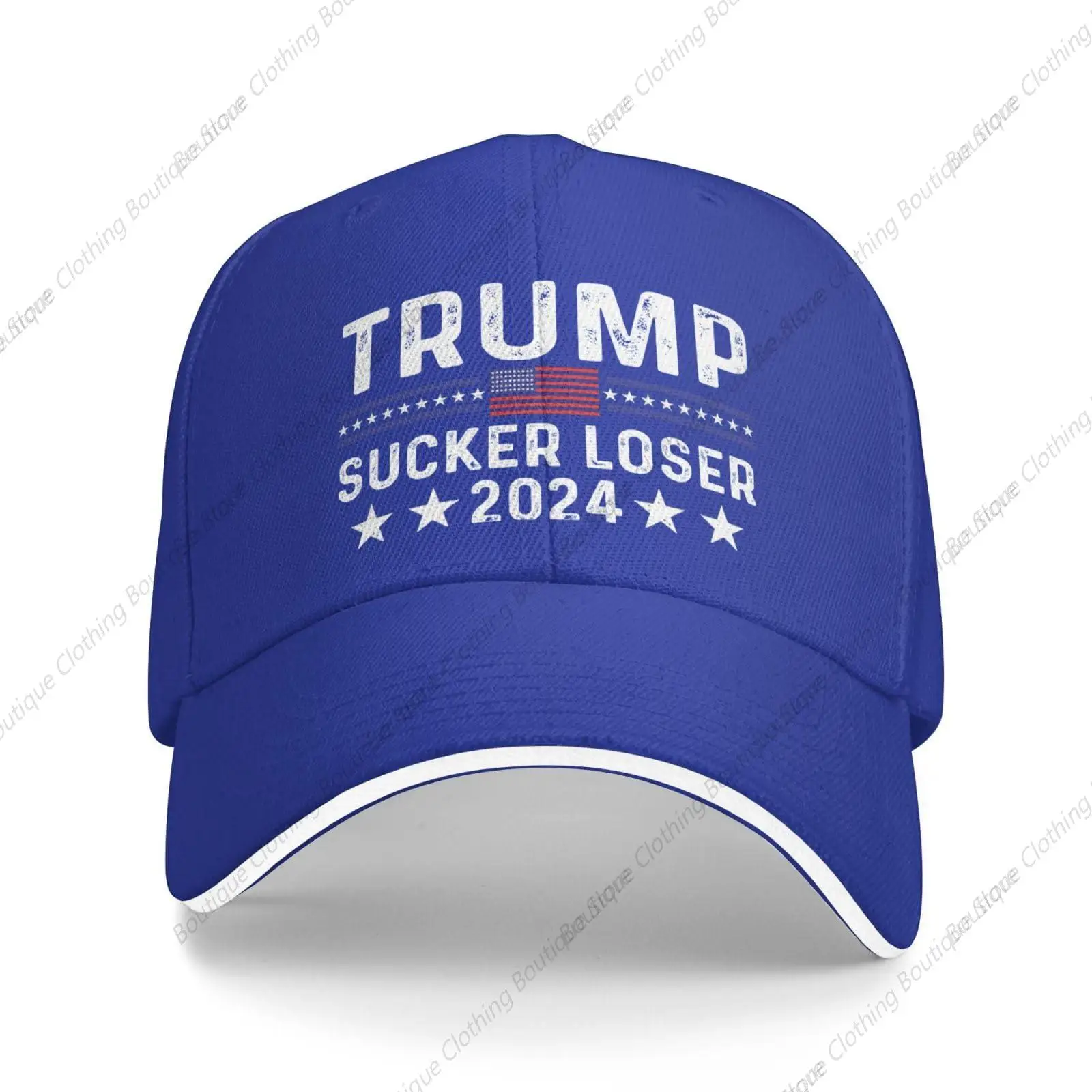 Sucker Loser 2024 Hat Women Funny Dad Hat Funny Birthday Gifts for Women Blue