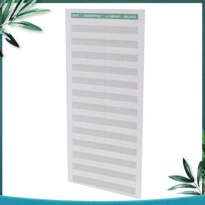 YSS-120 Pieces Expense Tracker Sheets Budget Trackers Paper Fit Budget Envelopes Banknote Envelope Budget For Personal