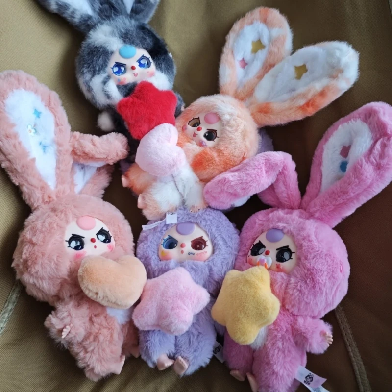 

Baby Three Lily Rabbit Town Плюшевая слепая коробка серии V3 Симпатичная игрушка Модное виниловое лицо Коллекционная модная тенденция подарок на день рождения