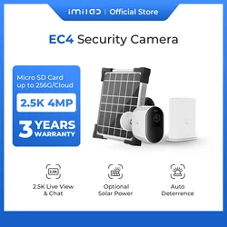 IMILAB-Caméra de vidéosurveillance extérieure EC4, 2.5K, HD, IP, WiFi, Web Cam sans fil, Smart Home, Yard ActivProtection, CCTV Monittor