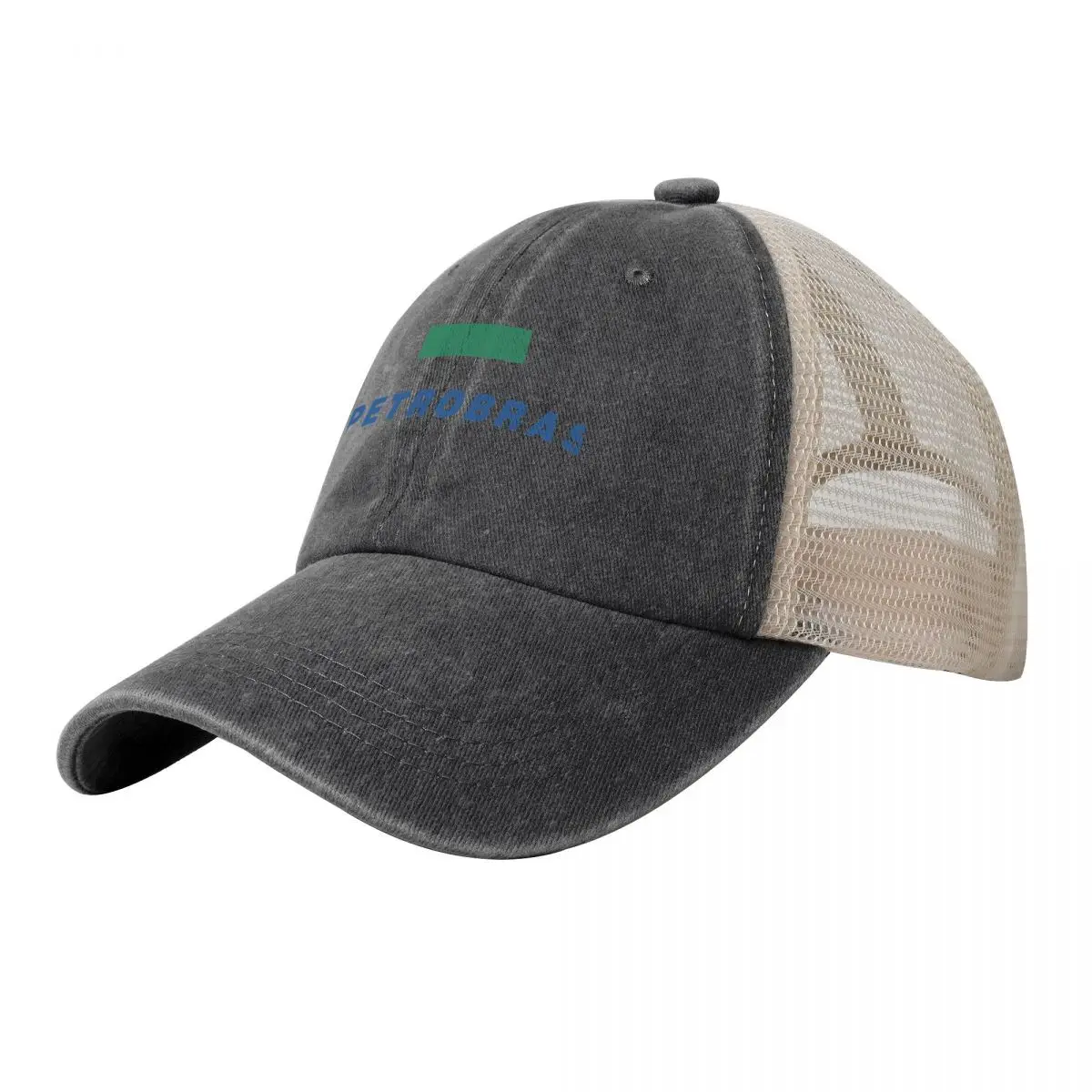 Fascinating Petrobras Logo Essential Design Essential T-Shirt.png Cowboy Mesh Baseball Cap Fashion Beach Women's Beach Men's