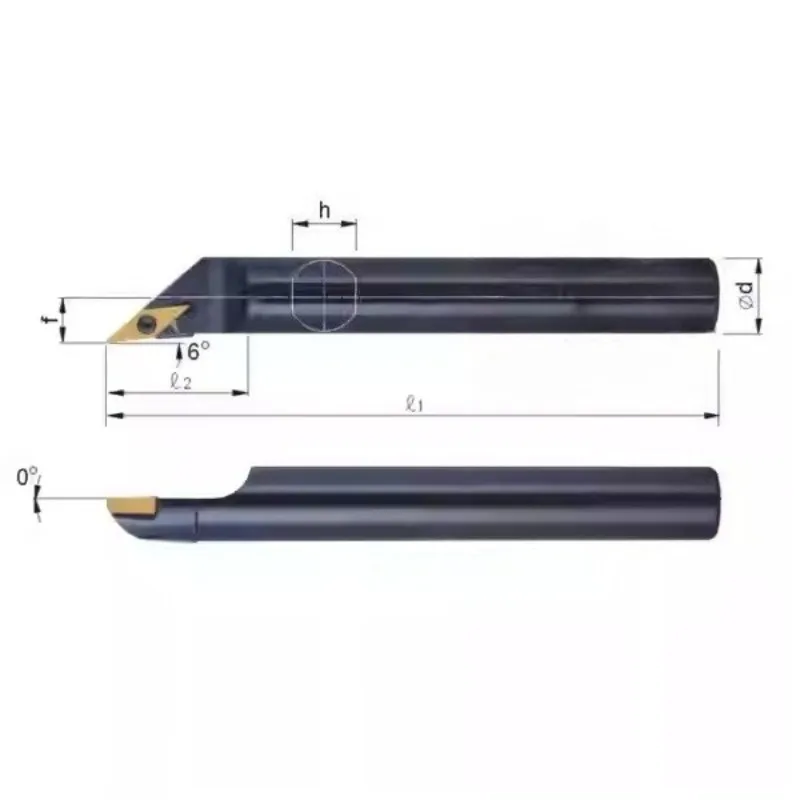 S10K S12M-SVXCR11 SVXCL11 S16Q S20R S25S-SVXCR16 SVXCL16 Barra de herramientas CNC interna SVXCR SVXCL 20mm 25mm
