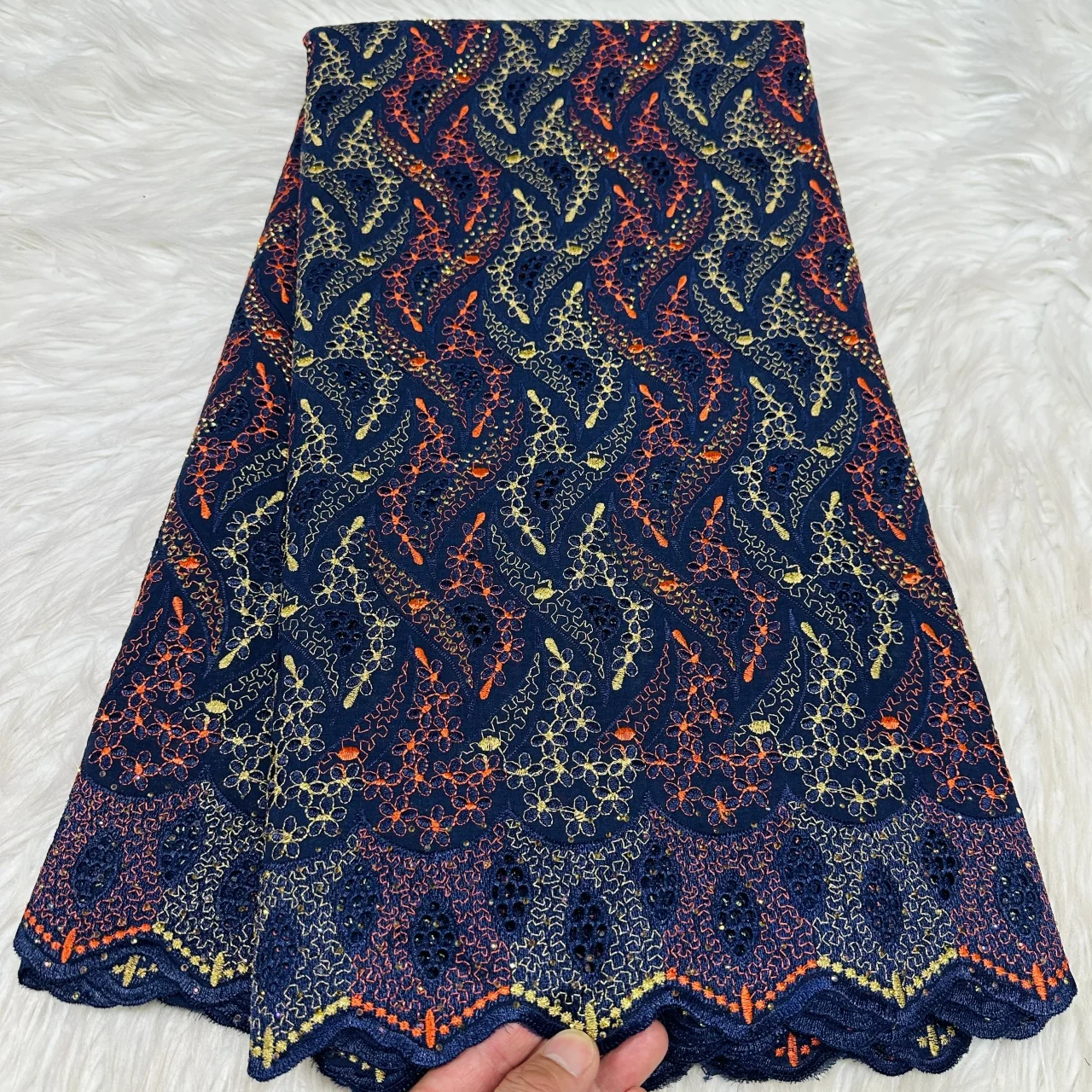 latest-swiss-voile-lace-in-switzerland-with-stone-high-quality-5-yards-african-embroidery-cotton-fabric-for-party-dress-31a17