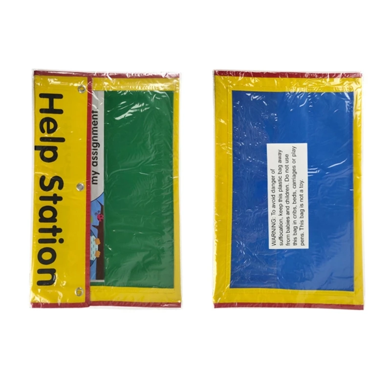 Организация файлов Карманная диаграмма Подвесная настенная сумка-органайзер для файлов для школьного офиса