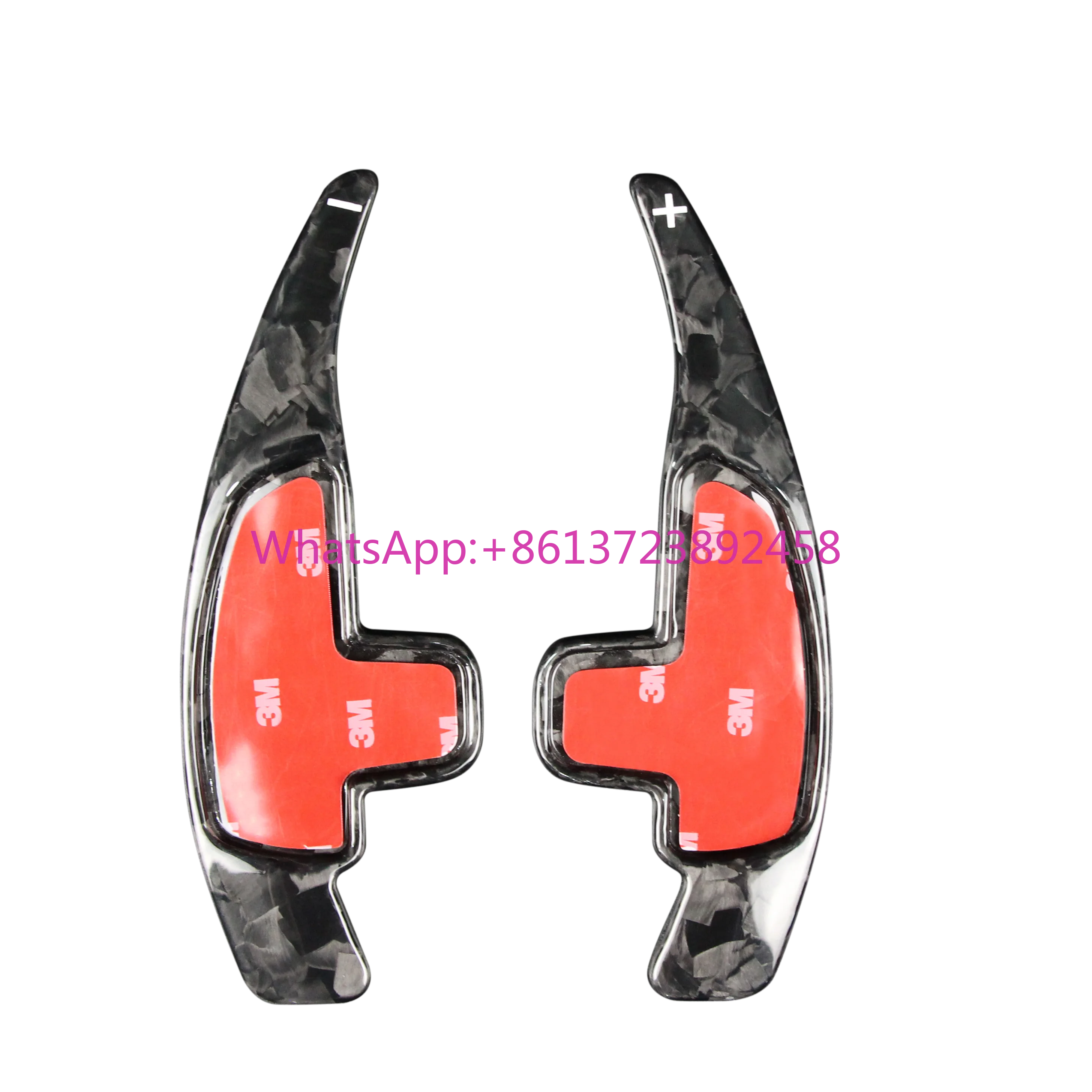 

ES-625 for Mercedes Benz AMG Car Interior Steering Wheel Extension Accessories Trim Real Forged Carbon Fiber Shift Paddle