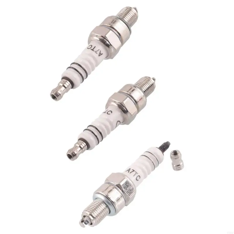 

2025 Новые эффективные свечи зажигания A7TC, универсальные аксессуары для двигателей мотоциклов и скутеров