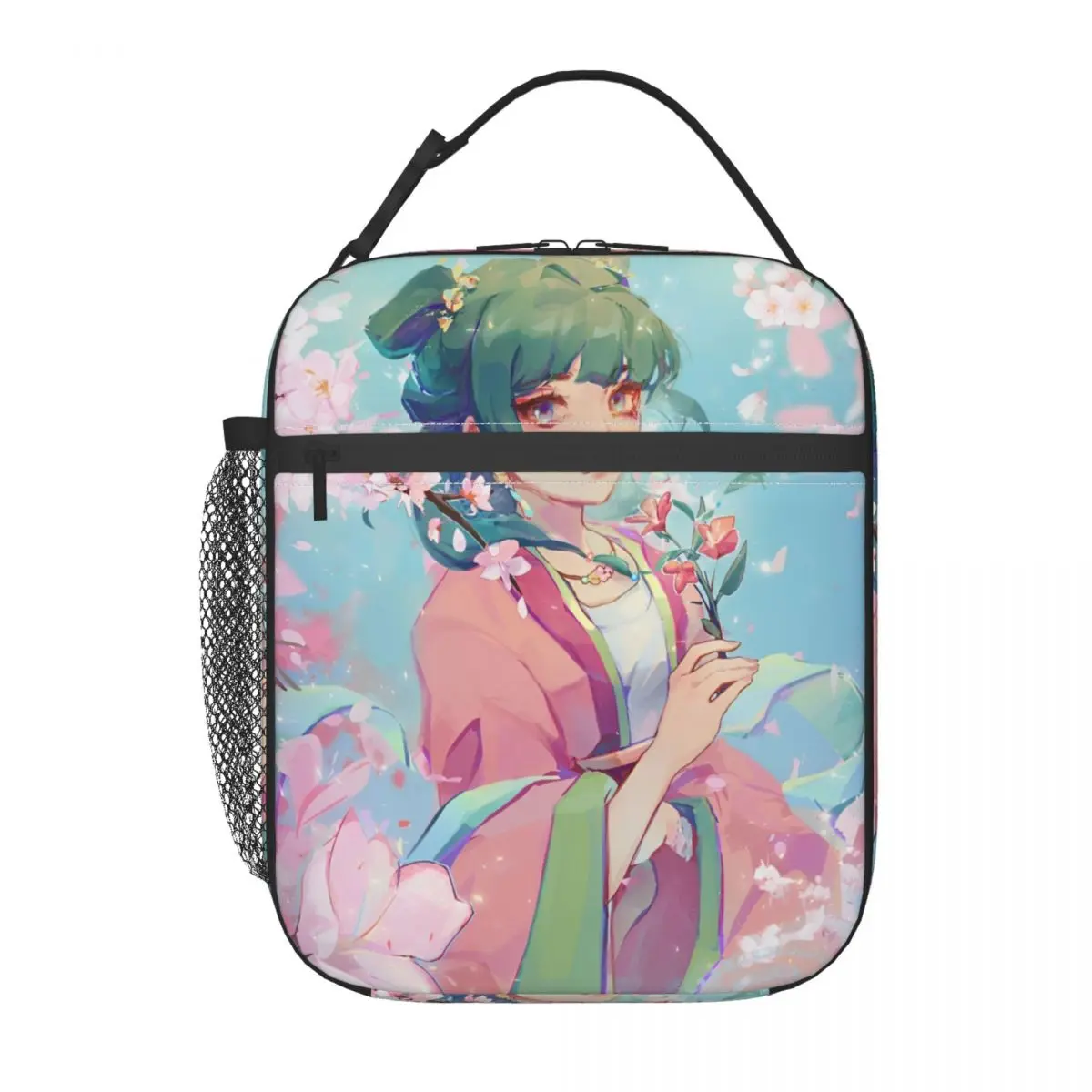 

Insulated Lunch Tote Bag Maomao Cartoon The Apothecary Diaries Product Food Box Fashion Thermal Cooler Bento Box For Work