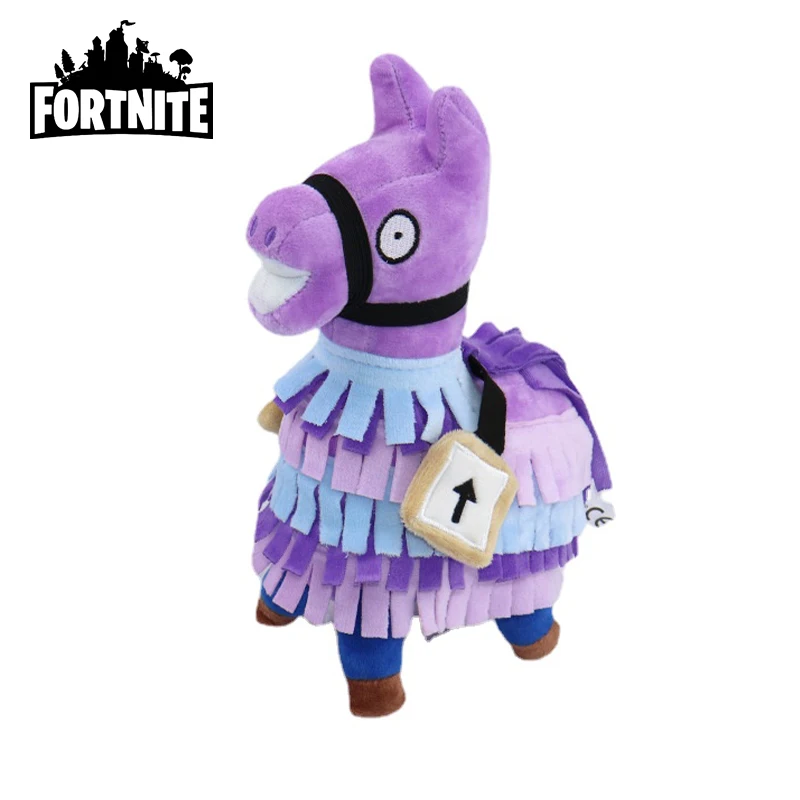 Fortnite Supply Llama Plush Keychain Toy Stuffed Soft Alpaca Rainbow Horse Toys