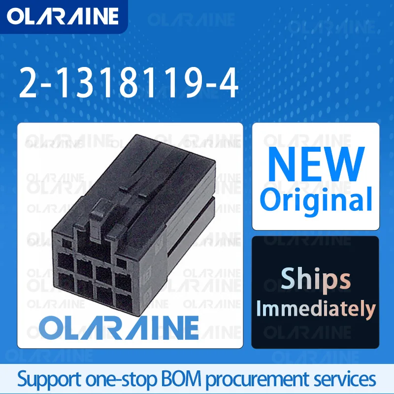 

20/50/100Pcs 2-1318119-4 100% brand new and original IC chip Headers and wire housings 8 Position