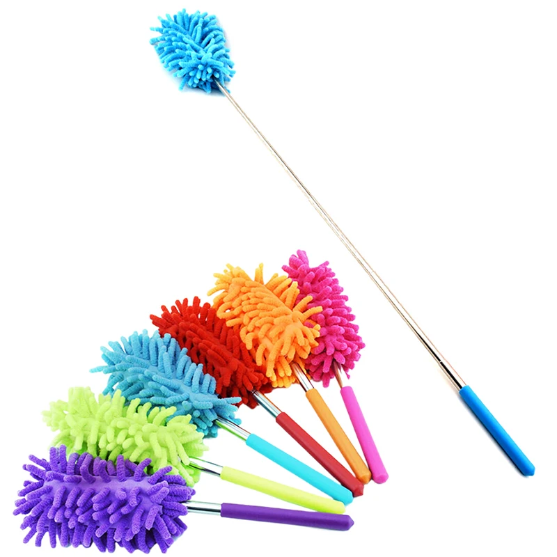 Spazzola per spolverino morbida retrattile detergente antipolvere non può perdere i capelli spazzola antipolvere-condizione pulizia dei mobili dell'auto