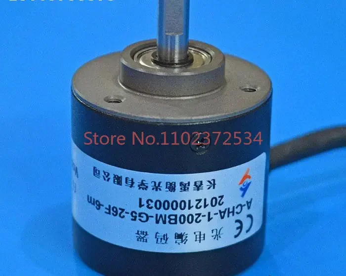 

Original Changchun Yuheng 2000 Line incremental grating rotary encoder A-CHA-1-200BM-G5-26F