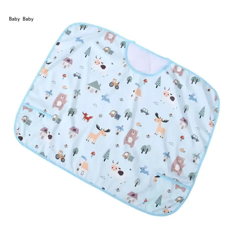 ผ้าห่มให้นมผ้าฝ้ายลายการ์ตูน Soft Privacy Nursing Cover Q81A