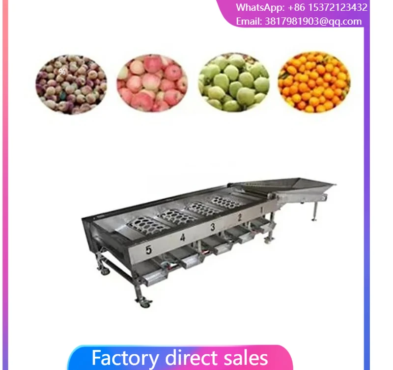 

Vegetable And Fruit Sorting Machine Sorting Machine Fruit Grading Machine