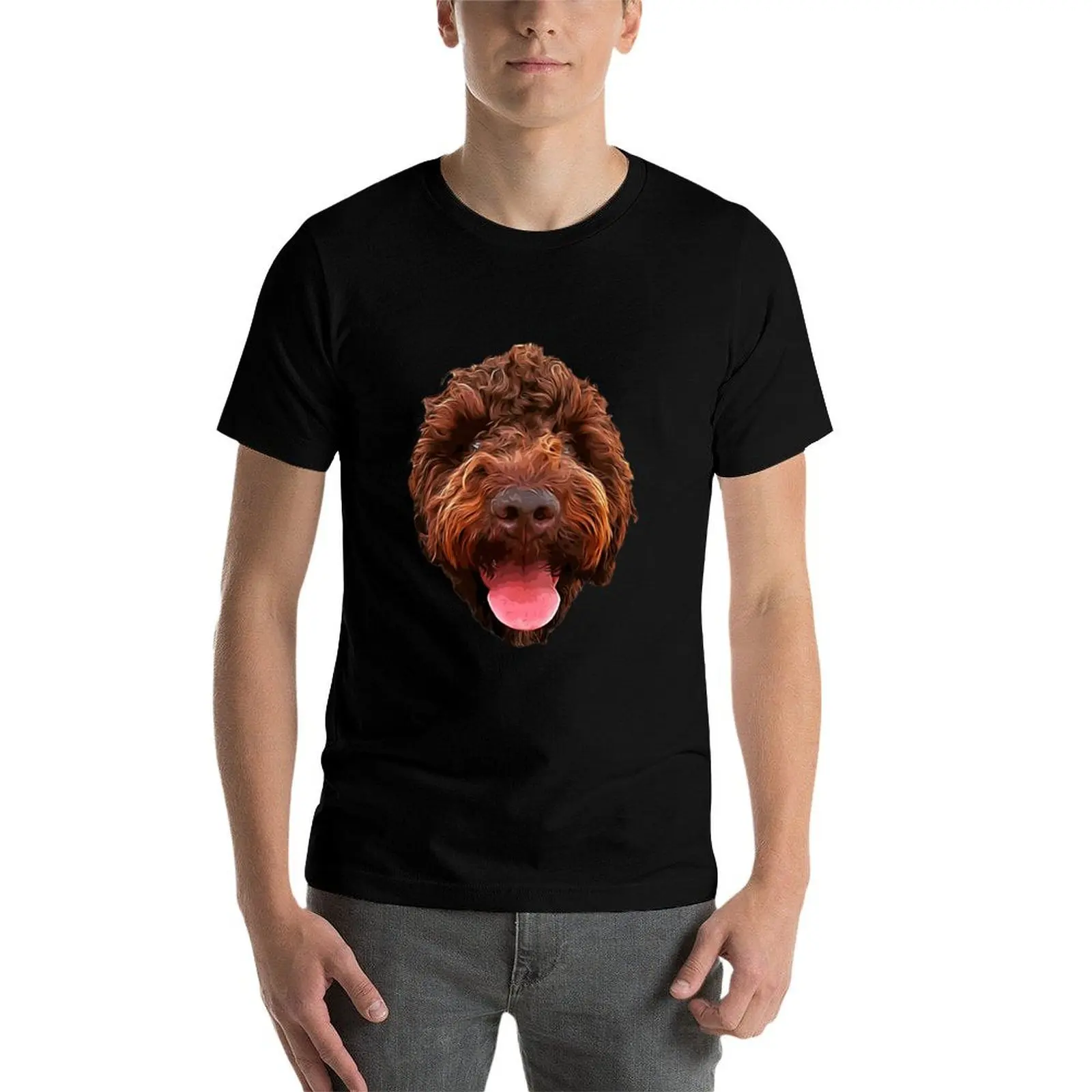 

Lagotto Romagnolo T-Shirt t shirts for man slim fit men t shirt cotton 100% t shirt man luxury T-Shirt