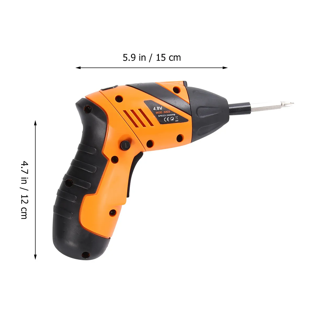 Rechargeable Electric Screwdriver Drill Set Compact Lightweight Ergonomic Design for Precision Work Storage Box Included Mini