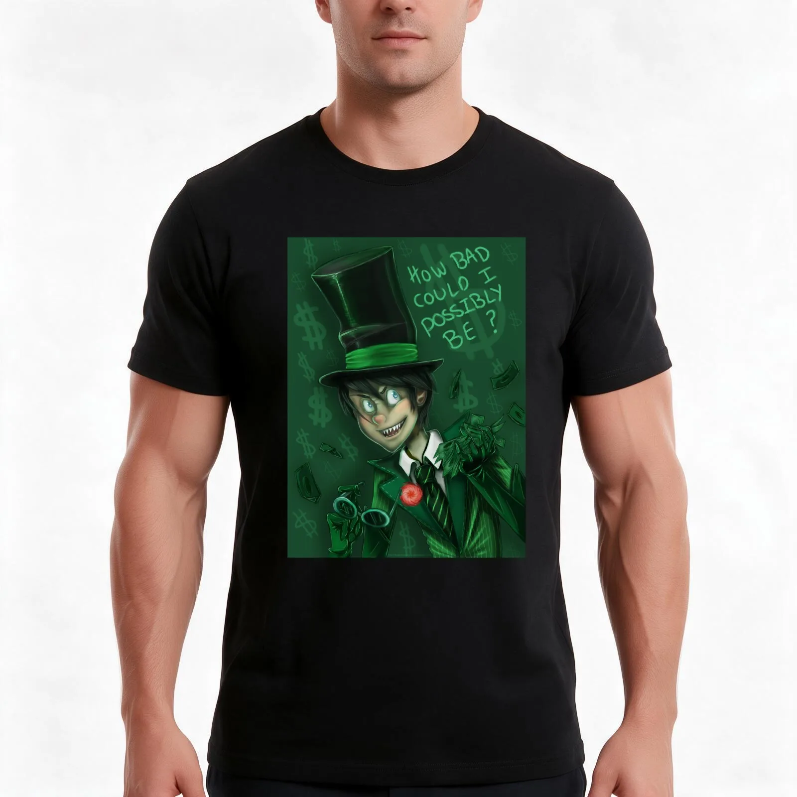 How bad could I possibly be T-Shirt, Summer Casual Cotton Tee, Oversized Streetwear Tops, Vintage Graphic Print, 100% Cotton