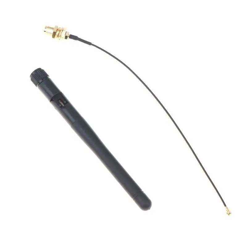 New New 2.4GHz 3dBi WiFi 2.4g Antenna +15cm Aerial RP-SMA Male Wireless Router PCI U.FL IPX To RP SMA Male Pigtail Cable