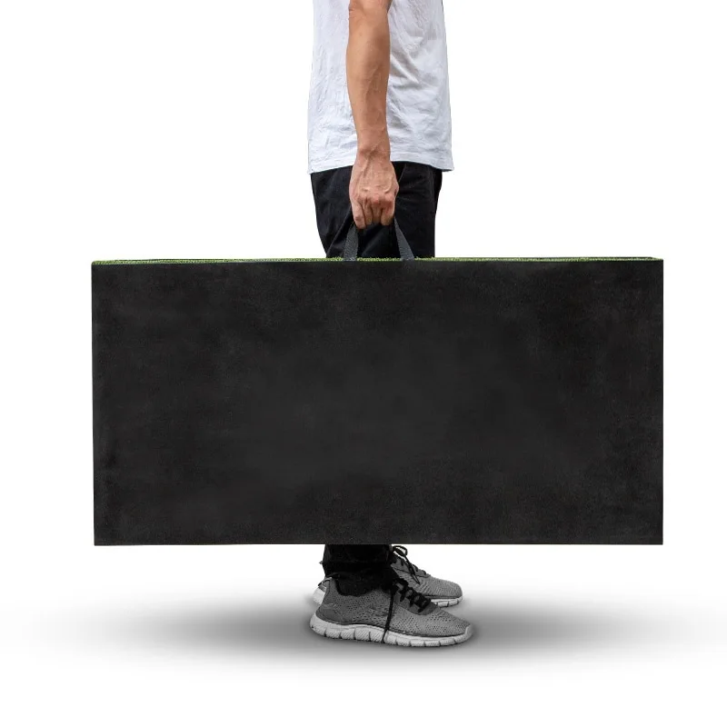 Golf Ramp Pad, Portable Folding Swing Cutting Pad