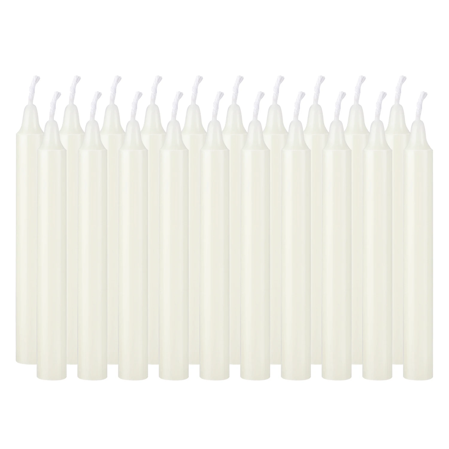 20 Ivory White 4-Inch Stick Candles product image
