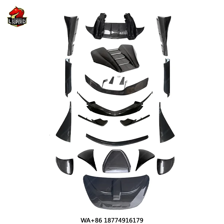 

Комплект для переоборудования углеродного волокна в стиле N из углеродного волокна для автозапчастей 540 570S