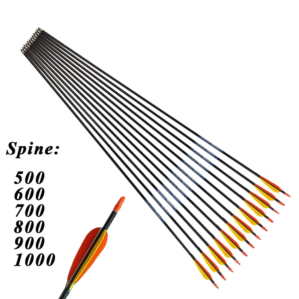 Flechas de carbono para tiro con recurvo y arco largo - imagen 5