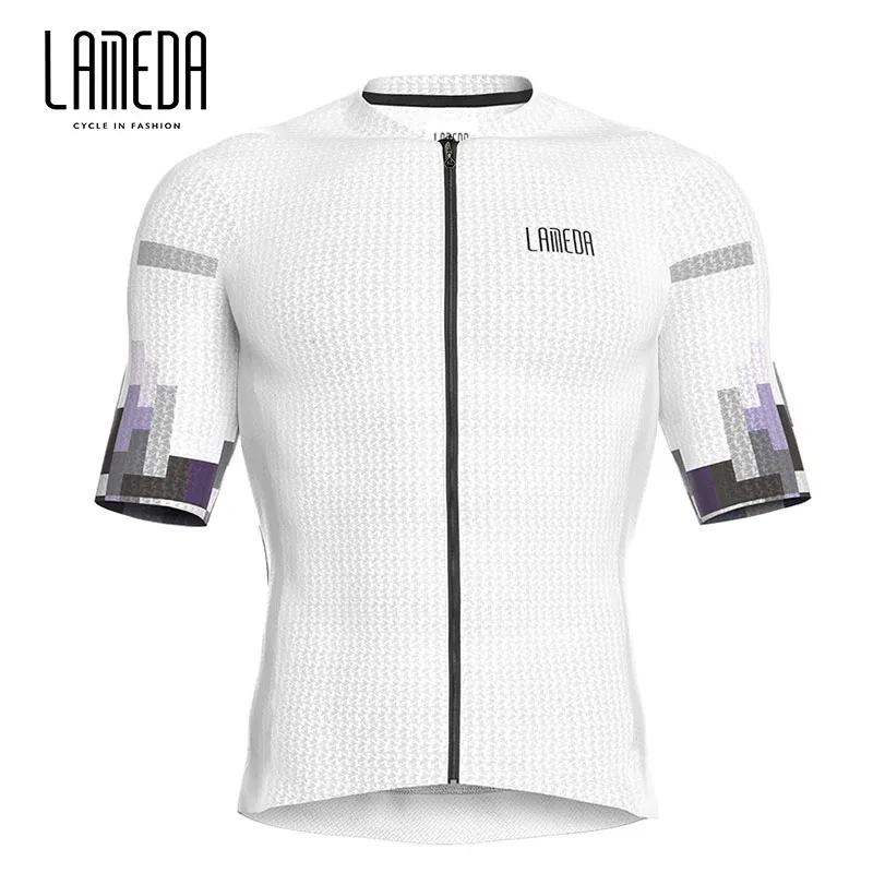 Lameda Cycling Jersey Lightweight Cycling Clothes for Men High Elasticity Men\'s Short Sleeved Quick Drying Men\'s Cycling Shirt