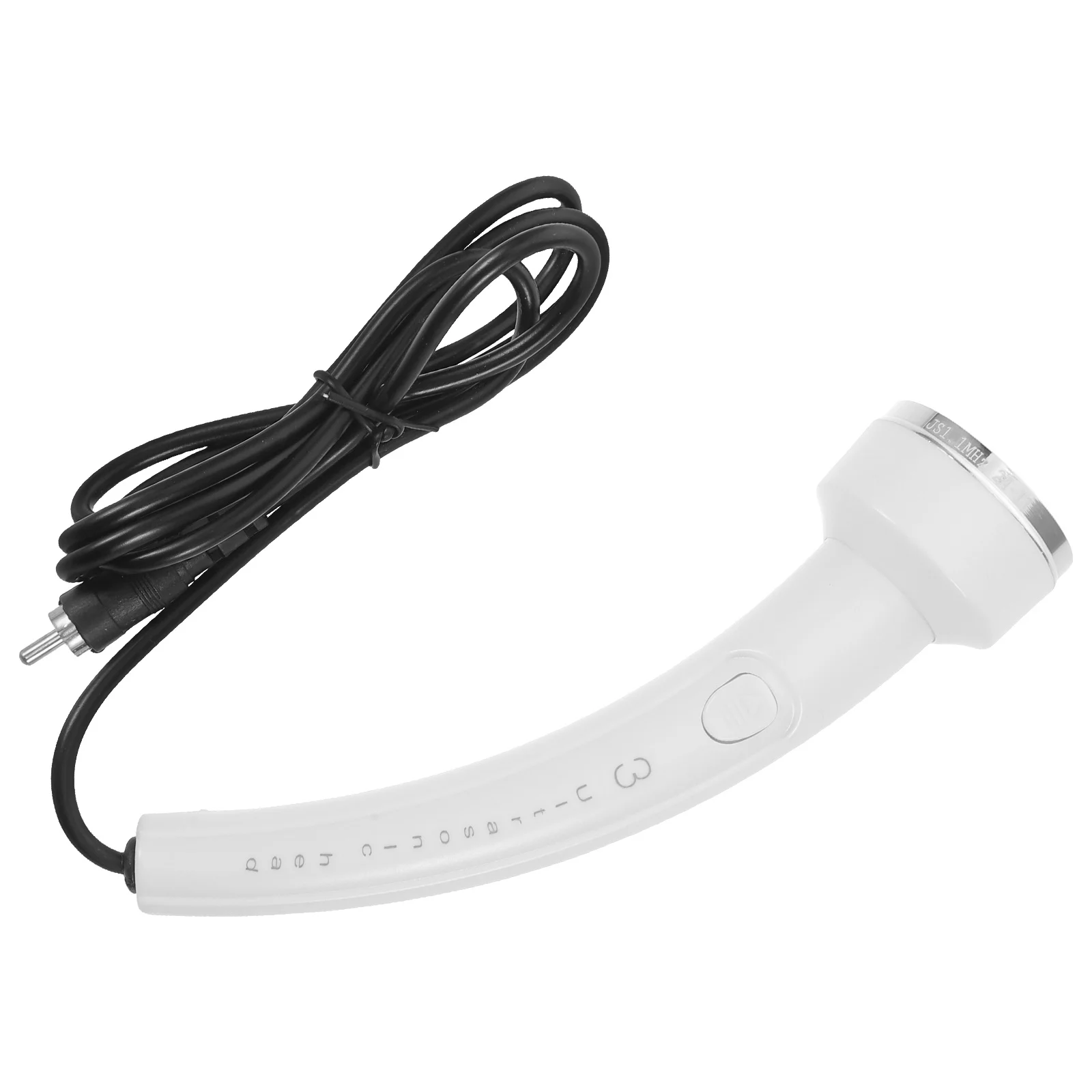 หัวนวดหน้าอัลตราโซนิก ด้ามจับโค้งตามหลักสรีรศาสตร์ ทำความสะอาดล้ำลึก สำหรับใช้ในบ้านและการเดินทาง อุปกรณ์ดูแลผิว หัวนวดเปลี่ยนทดแทน