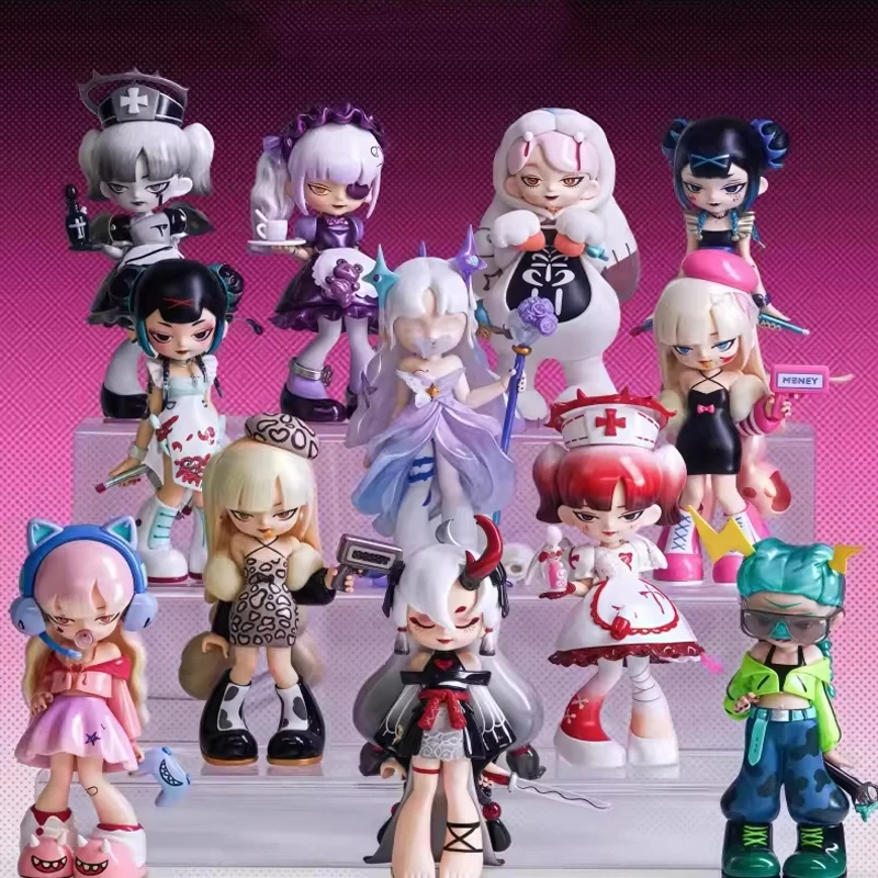 

Original Yandere Girl Remove The Label Series Blind Box Caixa Caja Girl Doll Boy Birthday Gift Mystery Anime Action Figure Toys