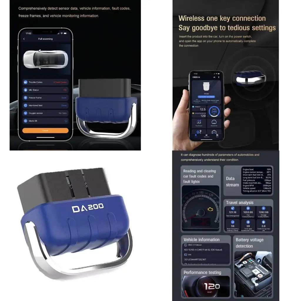 

31BC Professional Fast Speed ​​Car Code Scanner для энтузиастов Mechanic и DIY