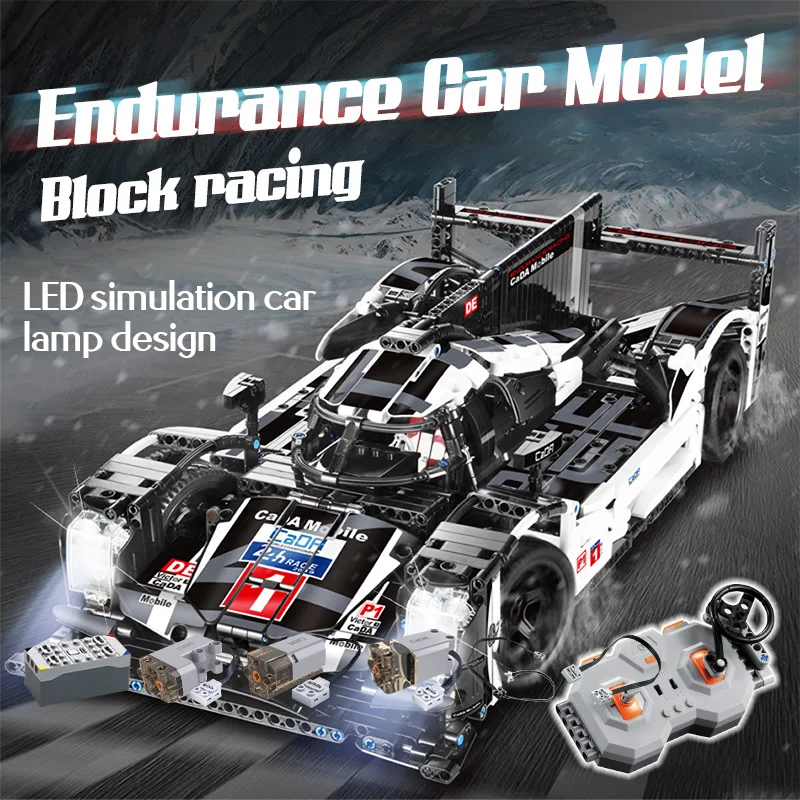 

City Sports Car RC/non-RC Endurance Racing Car compatible Building Blocks Remote Control Super Sports Vehicle Bricks