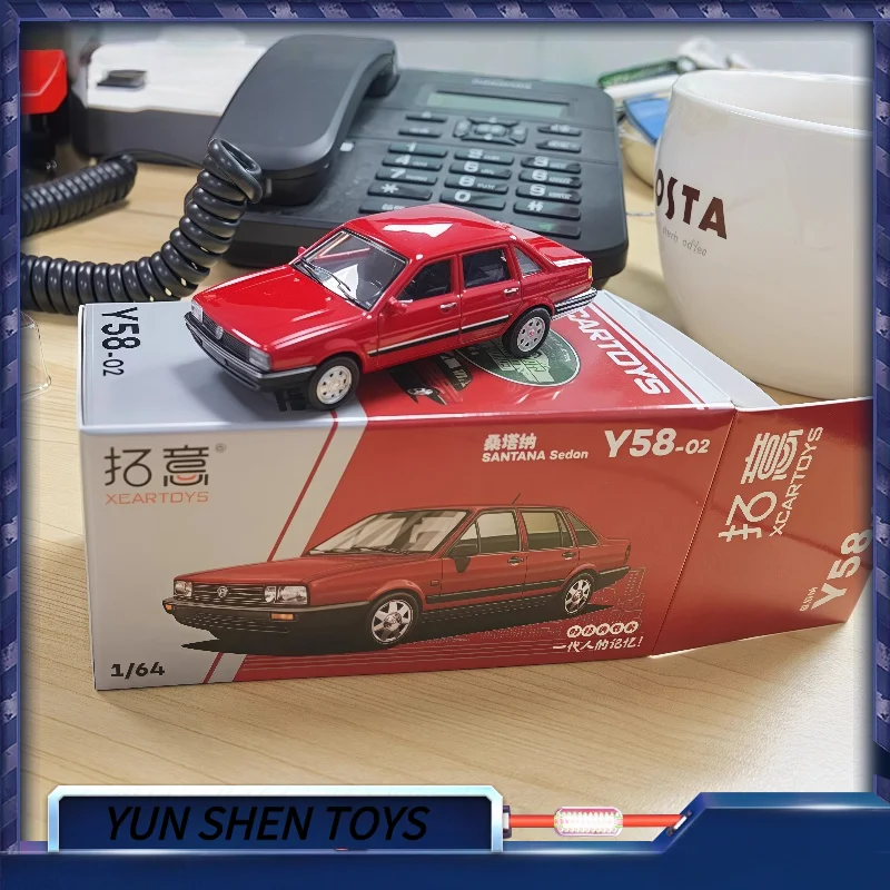 

Xcartoys 1/64 Santana-Jetta автомобиль из сплава игрушки моторный автомобиль литая под давлением металлическая модель детский рождественский подарок игрушки для мальчиков