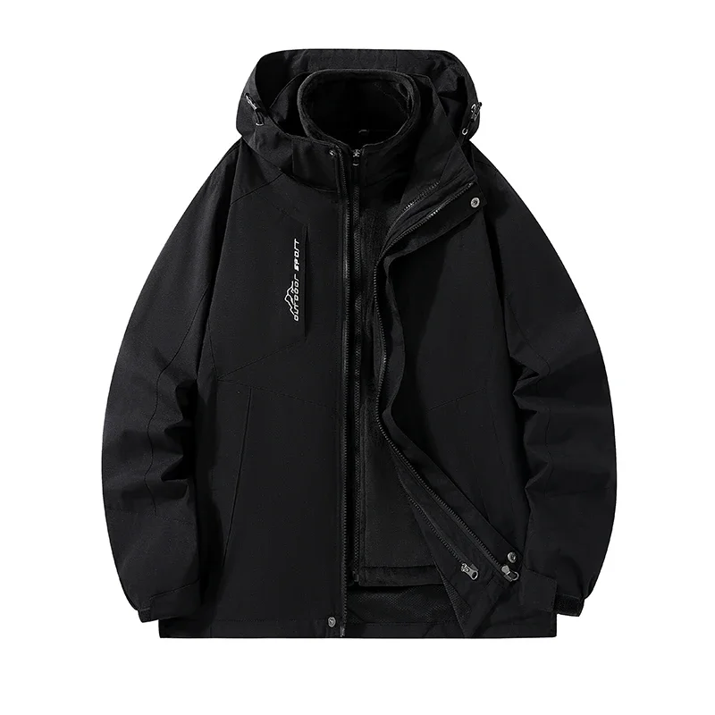 

Autumn and Winter Men's Fashion Trend Outdoor Sports Workwear Hardshell Waterproof Windbreaker Mountaineering Jacket Jacket