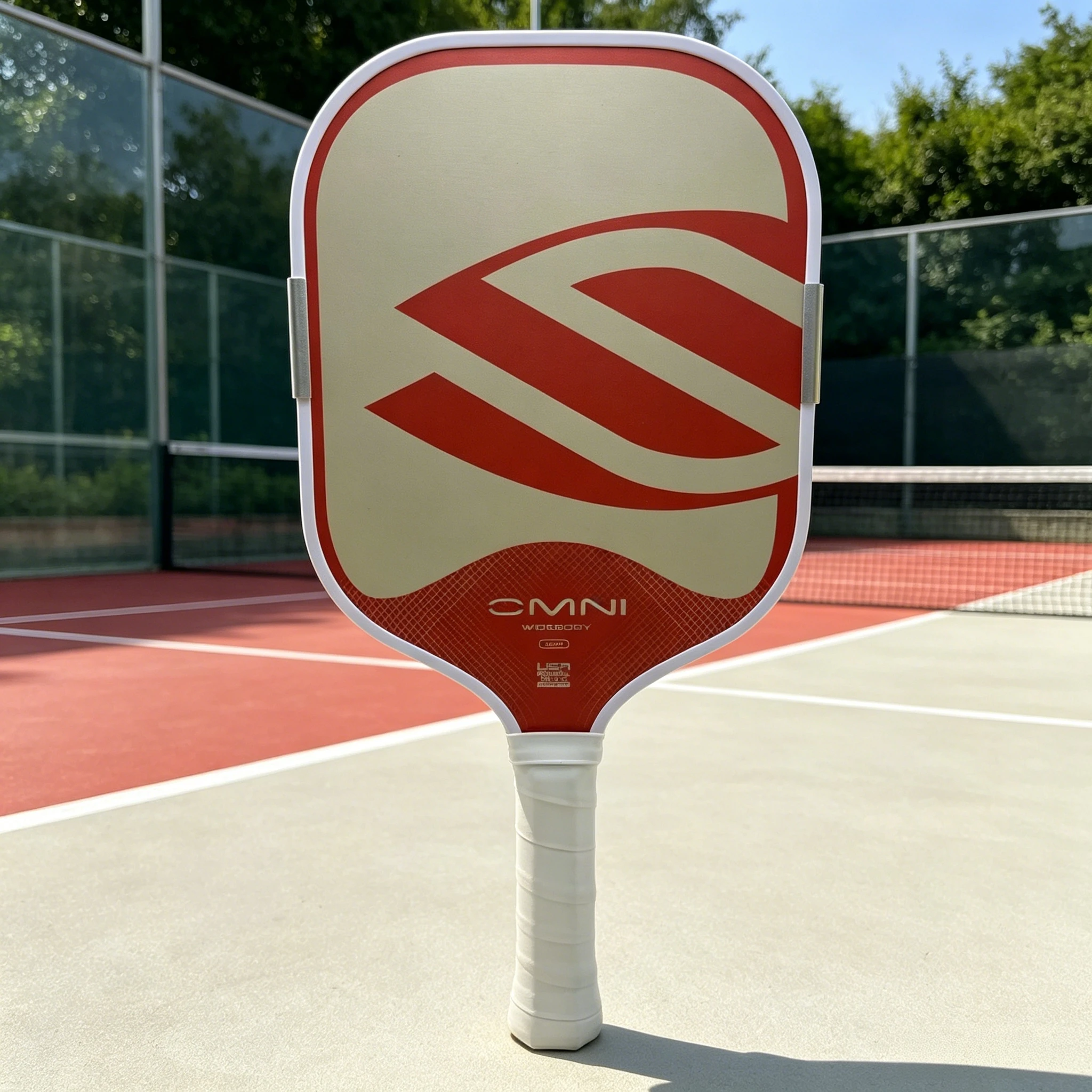 

SLK Boomstick Original Longated Pickleball Paddle 16mm Foam Core Never Broken BoomCore Foam Interior Carbon Fiber Surface