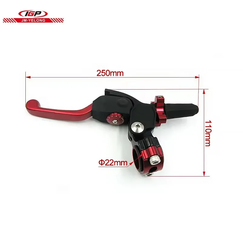 High Quality Aluminium Alloy Bike Handle Clutch Accessories Adjustable Motorcycle Brake Levers and Clutch Lever