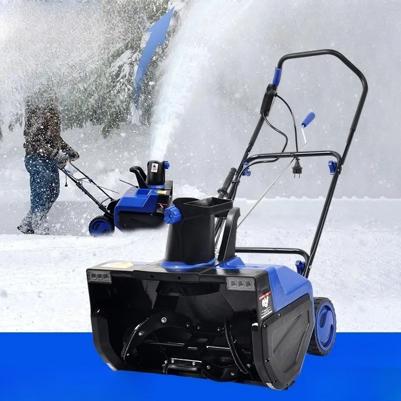 

Electric Snow Blower, Push Type Gear Drive Power Snow Thrower for Home Commercial Property Use