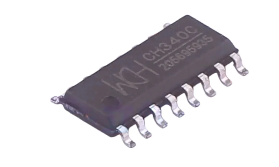 

Original genuine product - Surface Mount CH340C SOP-16 USB to Serial Port IC chip with built-in crystal oscillator