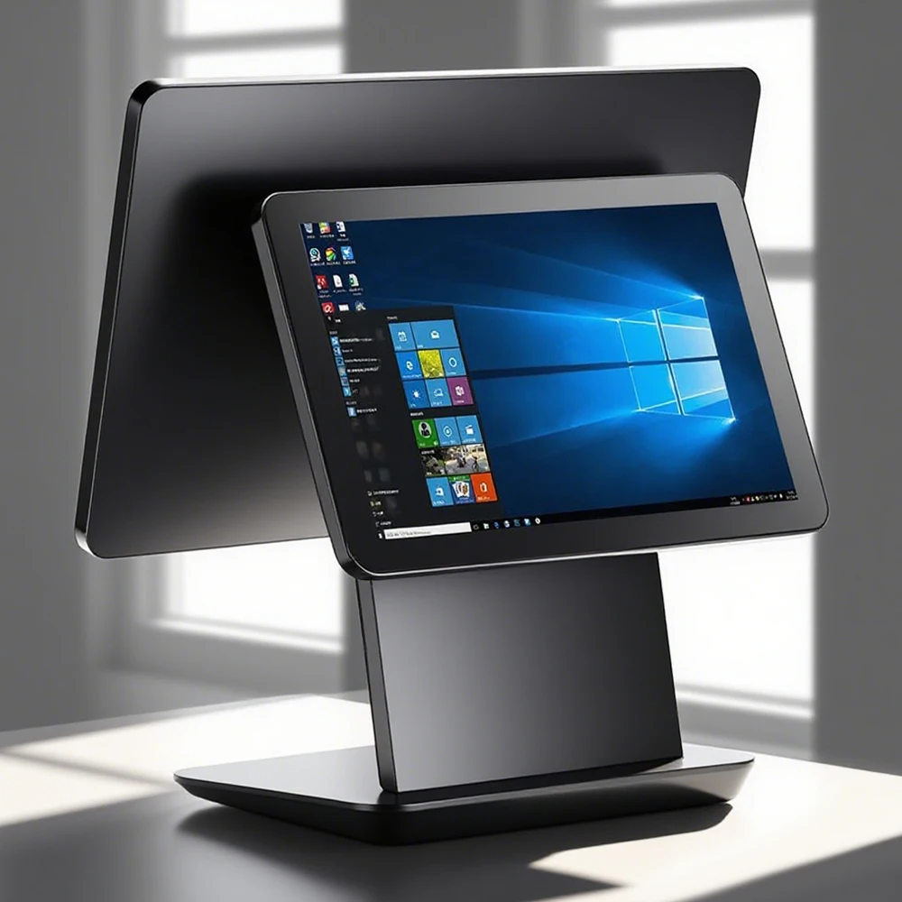 Ex-factory price 15.6-inch all-aluminum S cash register, fanless cooling touch screen integrated POS system