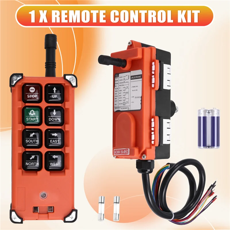Picture 6: A41T F21-E1B AC 380V Wireless Industrial Remote Control Switch Is Crane Remote Control And Receiver For Crane Control Crane