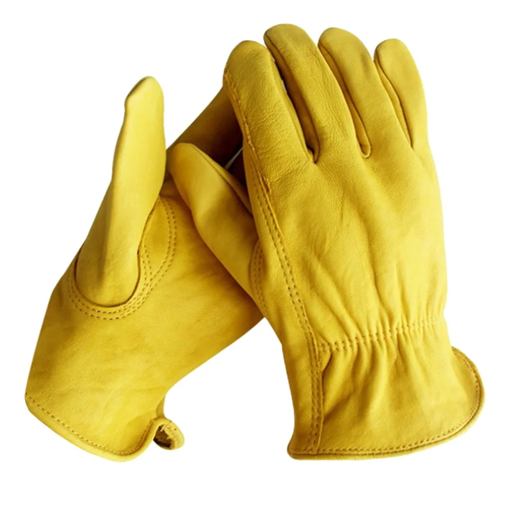 Gants de sécurité industrielle en cuir, gants de travail de construction, mode rapDuty, nouveau