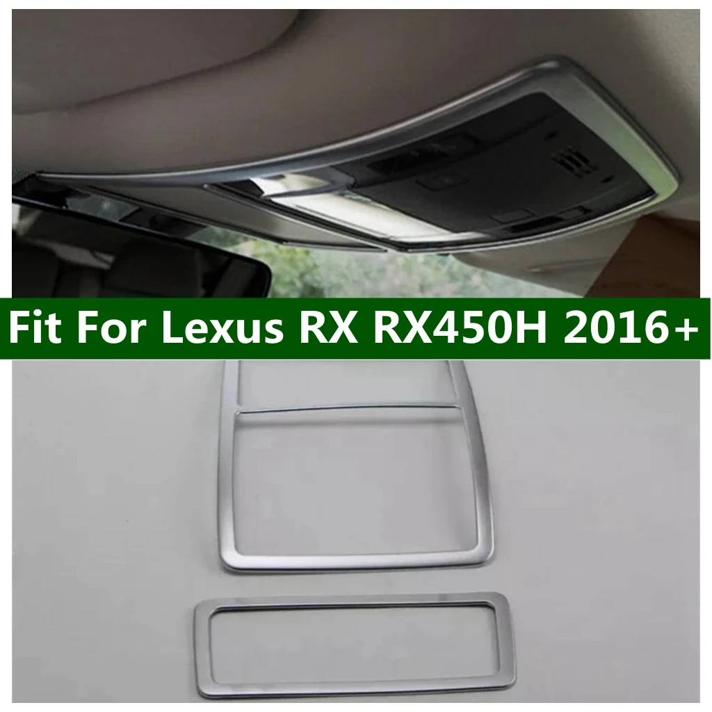 

Auto Accessories Front Roof Top Reading Lamp Light Decor Frame Molding Cover Trim Fit For Lexus RX RX450H 2016 - 2021