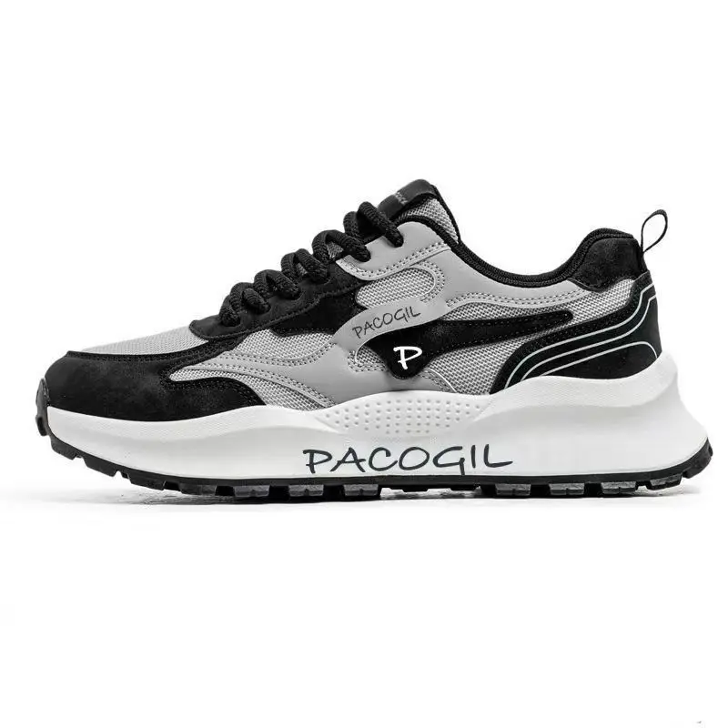New Men's Sports Shoes Summer Casual Forrest Gump Shoes Feizhi Mesh Surface Versatile Shoes Breathable Comfortable Men's Sneaker