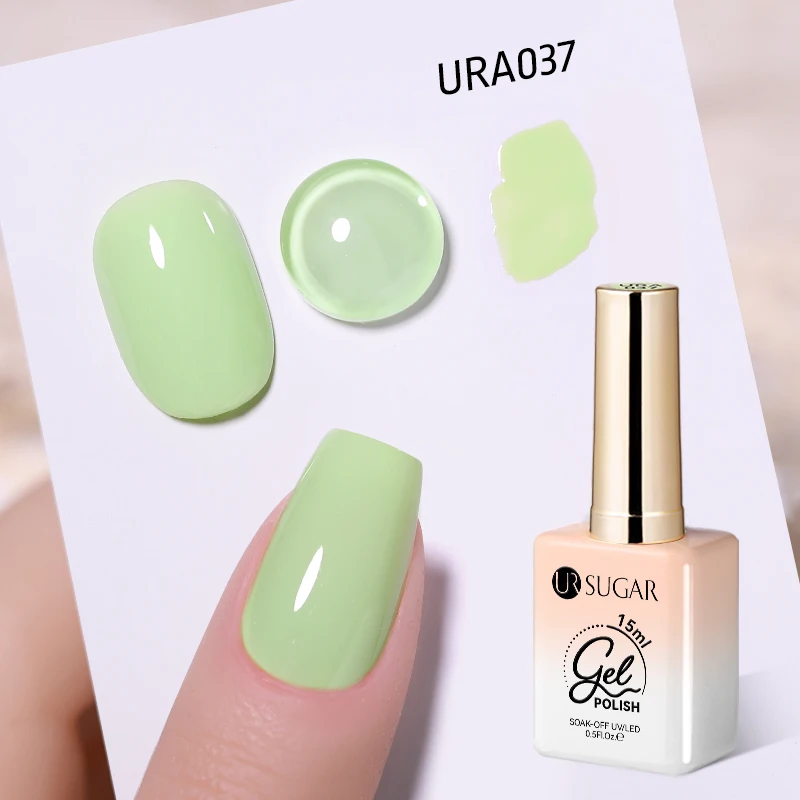 UR SUGAR 15 ml Champagner Gold Splitter Reflektierende Glitter Gel Nagellack Lack Semi Permanent Soak Off UV Gel Für Maniküre kunst
